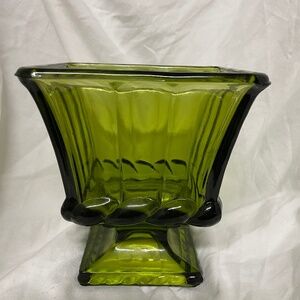 Vintage Indiana Glass Pedestal Dish